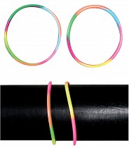 #11632: Neon Rainbow Bracelet