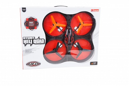 #81080: 24" 4 Ch. Quad Copter (Red)